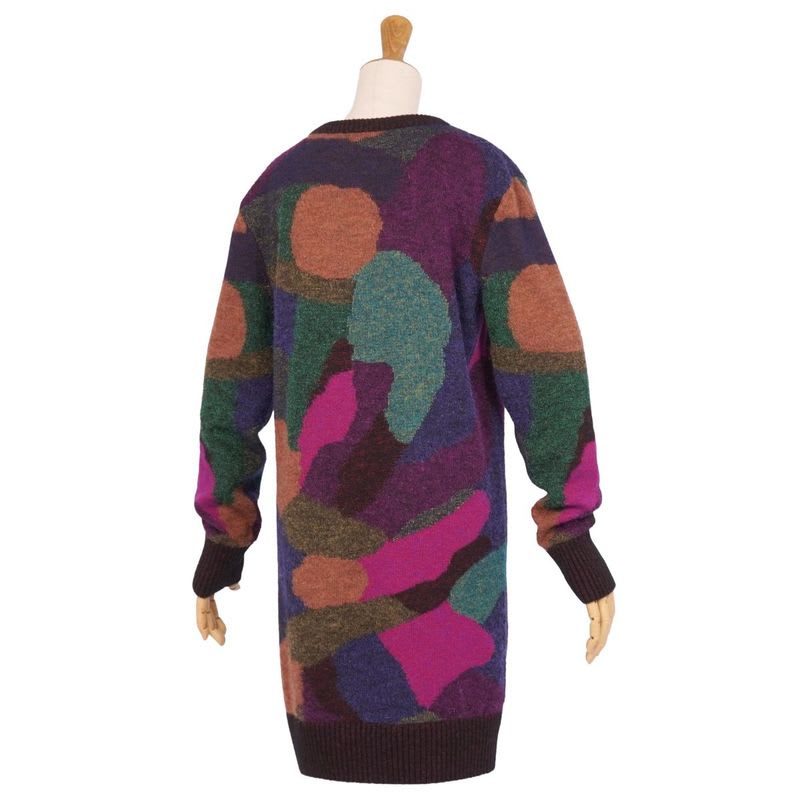 Chanel Dress P44 Knit Long Sleeve
