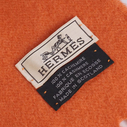 Hermes Muffler Shawl Fringe Cashmere 1 Scarf
