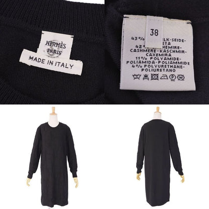 Hermes 20 AW Knit Dress Sweater Longs