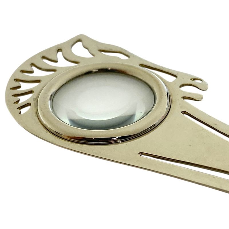 Hermes Cheval Loupe Magnifying Glass Bookmarker Bookmark Horse Animal Metal
