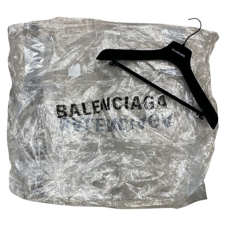 Unused Exhibit Balenciaga X Adidas Bathrobe Coat With Belt Outerwear Blue 23SS