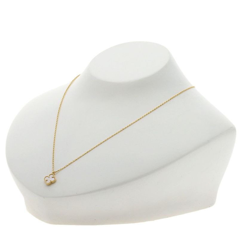 Van Cleef & Arpels Van Cleef & Arpels Sweet Alhabra Shell Necklace 18K Yellow