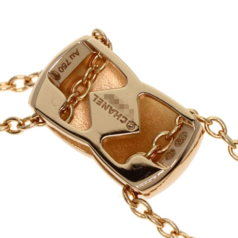 Chanel Coco Crush J11356 Necklace 18K Pink Gold Women's