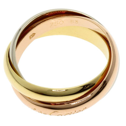 Cartier Trinity #53 Ring ・ring 18K Yellow Gold 18K Pink Gold 18K White Gold