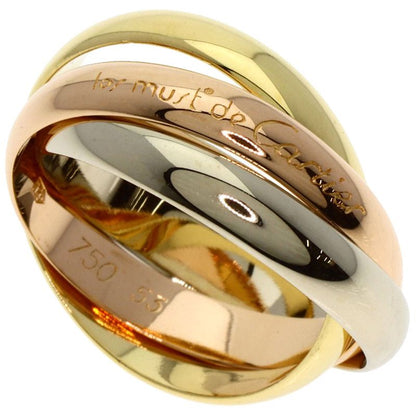 Cartier Trinity #53 Ring ・ring 18K Yellow Gold 18K Pink Gold 18K White Gold