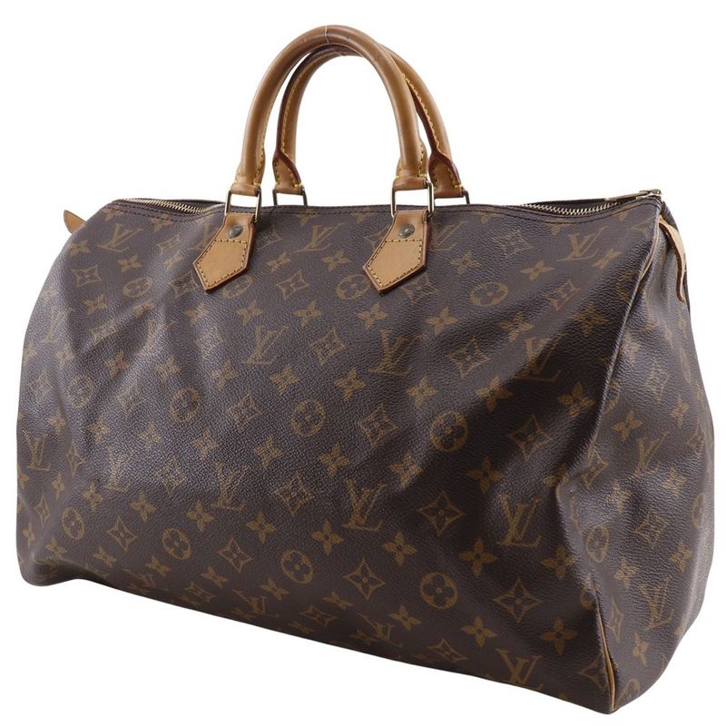 Louis Vuitton Speedy 40 Vintage M41522 Monogram Canvas Sp0972 Unisex Boston Bag