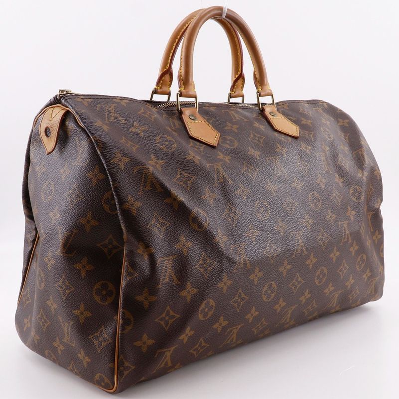 Louis Vuitton Speedy 40 Vintage M41522 Monogram Canvas Sp0972 Unisex Boston Bag