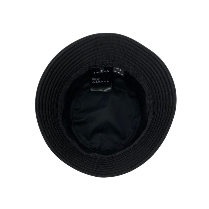 Em4900 Prada Hat 2hc137 Bucket Hat Bucket Hat Nylon Triangle Logo Plate XL Prada