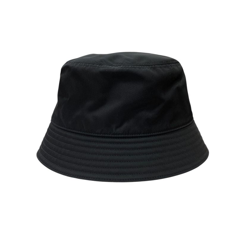 Em4900 Prada Hat 2hc137 Bucket Hat Bucket Hat Nylon Triangle Logo Plate XL Prada