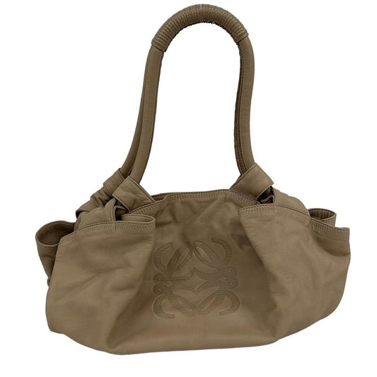 Loewe Tote Bag Nappa Aire Pink Beige Leather