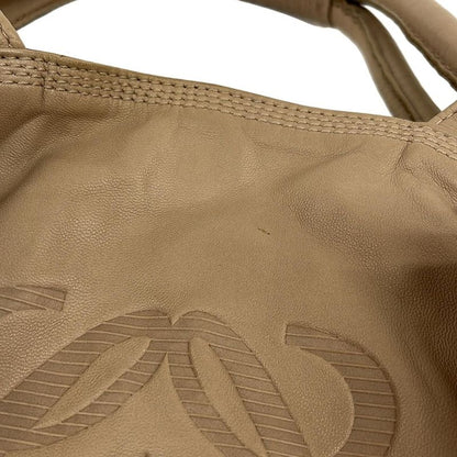 Loewe Tote Bag Nappa Aire Pink Beige Leather