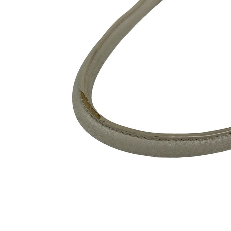 Prada Tote Bag - Ivory Leather Tag Leather