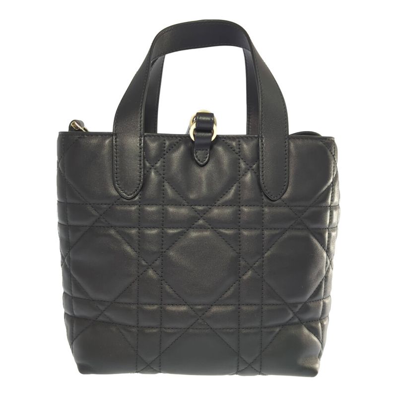 Christian Dior Toujour Vertical Tote Bag Handbag M2835osnw Black Present [all