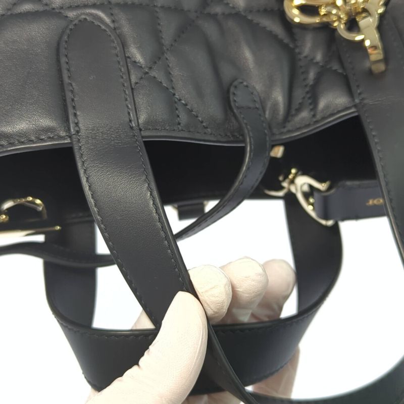 Christian Dior Toujour Vertical Tote Bag Handbag M2835osnw Black Present [all