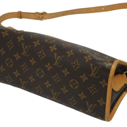Louis Vuitton Popincourt Long Shoulder Bag Vachetta Leather Gold Brown — view 6