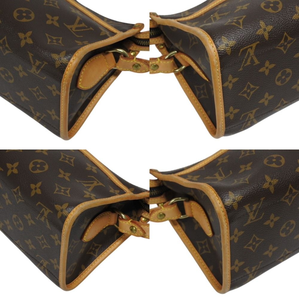 Louis Vuitton Popincourt Long Shoulder Bag Vachetta Leather Gold Brown — view 7