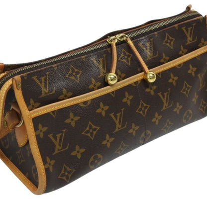 Louis Vuitton Popincourt Long Shoulder Bag Vachetta Leather Gold Brown — view 3