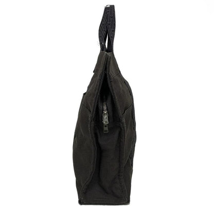 Hermes Handbag Her Line Tote MM Gray X Black Old Shape Hardware