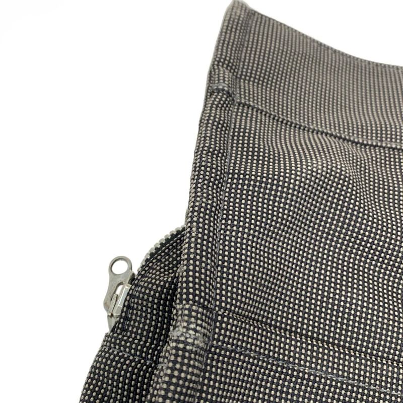 Hermes Handbag Her Line Tote MM Gray X Black Old Shape Hardware