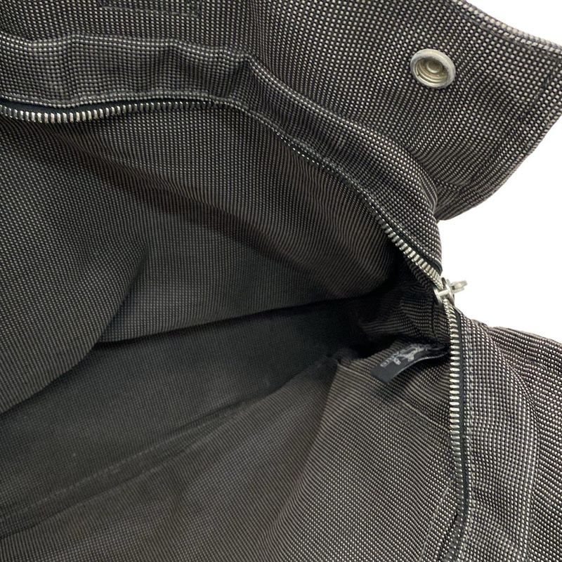 Hermes Handbag Her Line Tote MM Gray X Black Old Shape Hardware