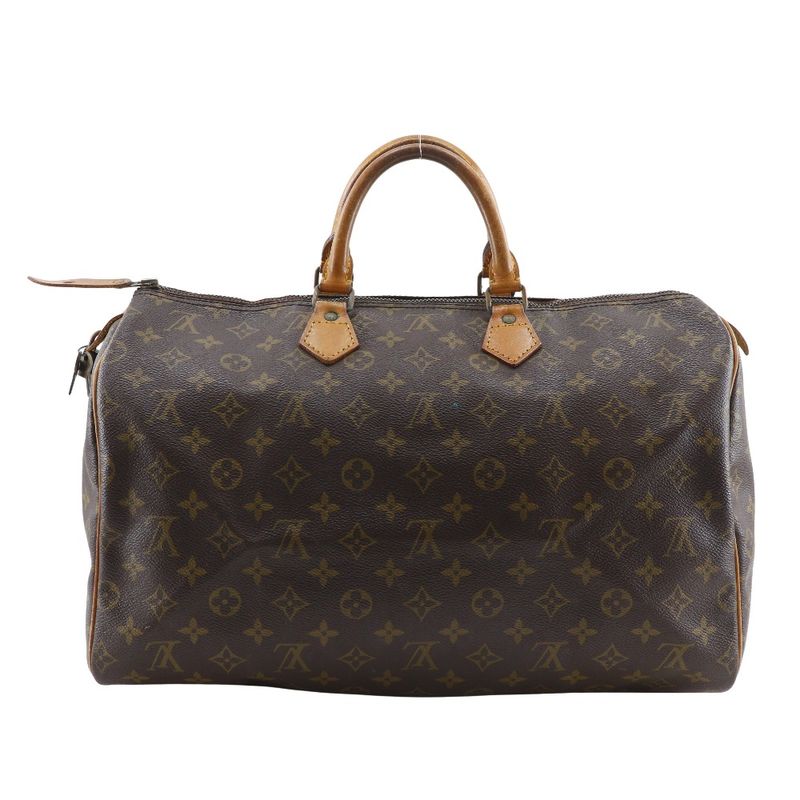 Louis Vuitton Speedy 40 Vintage M41522 Monogram Canvas Brown 812 Unisex Boston