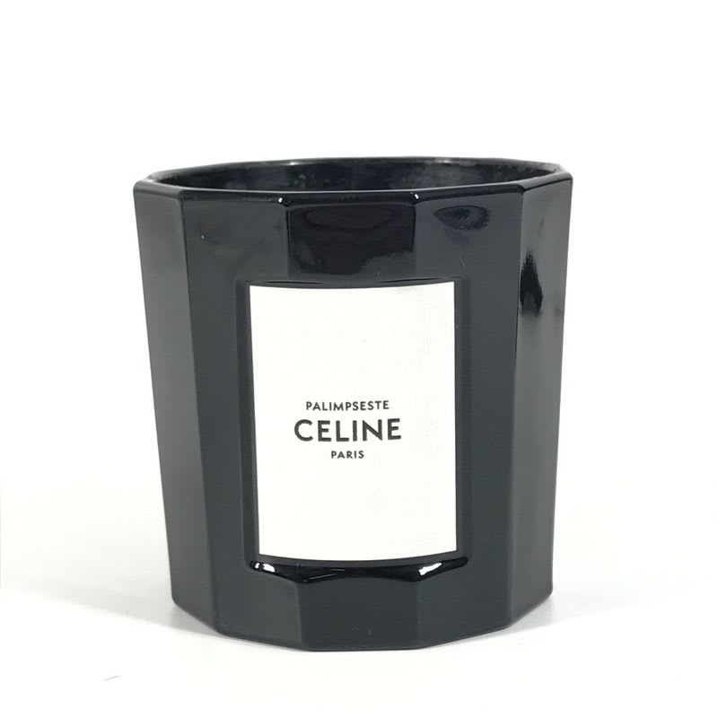 Celine Miscellaneous Goods Candle Set Pottery Black