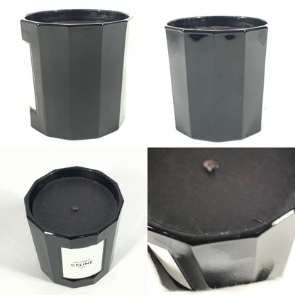 Celine Miscellaneous Goods Candle Set Pottery Black