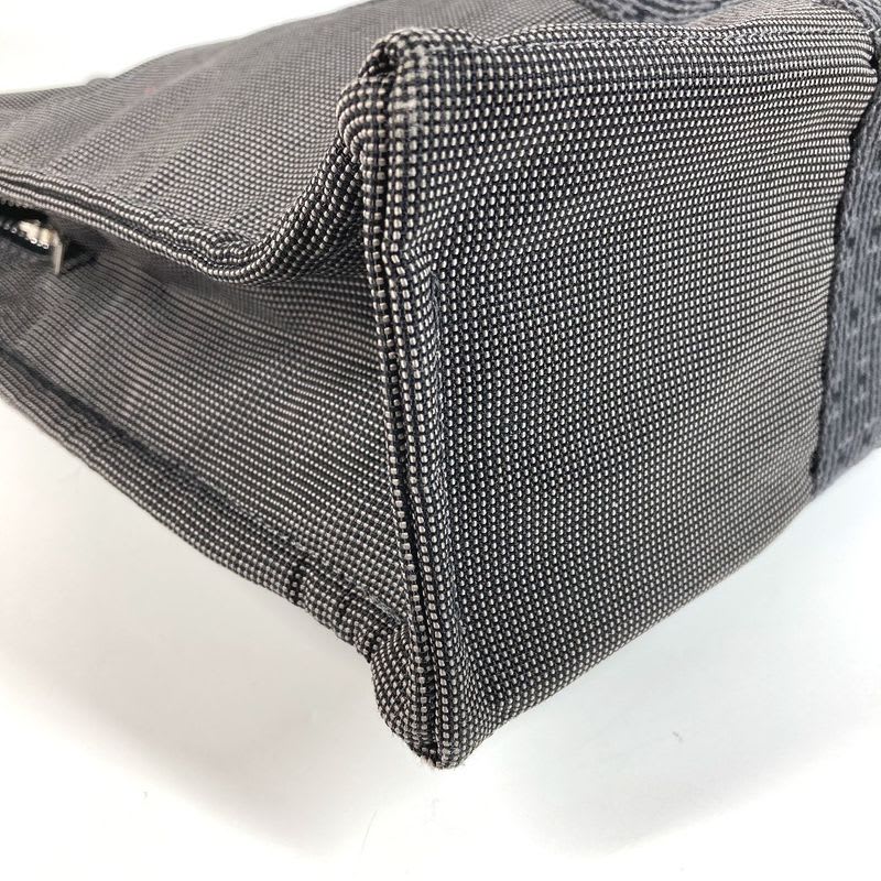 Hermes Handbag Her Line MM Canvas Gray