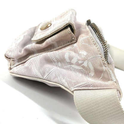 Chanel Body Bag Waist Pouch Nylon Pink