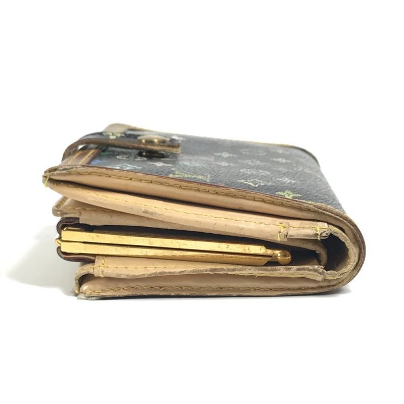 Louis Vuitton Bifold Wallet Porte Monet Bier Viennois M92988 Monogram Multicolor