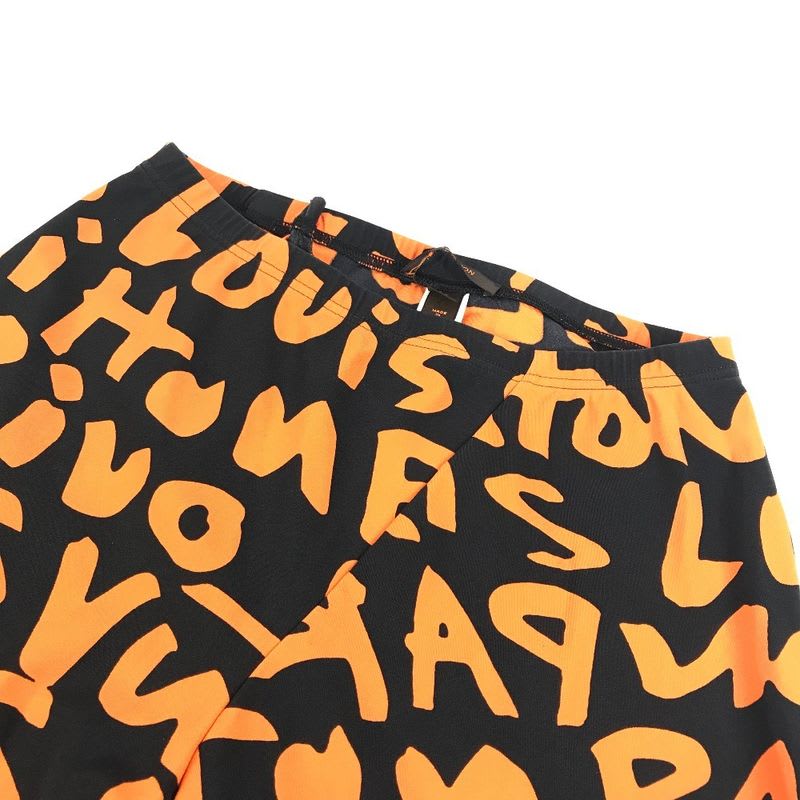 Louis Vuitton Pants Nylon Orange