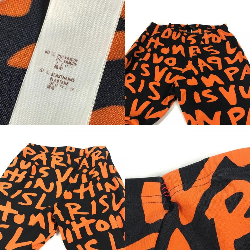 Louis Vuitton Pants Nylon Orange