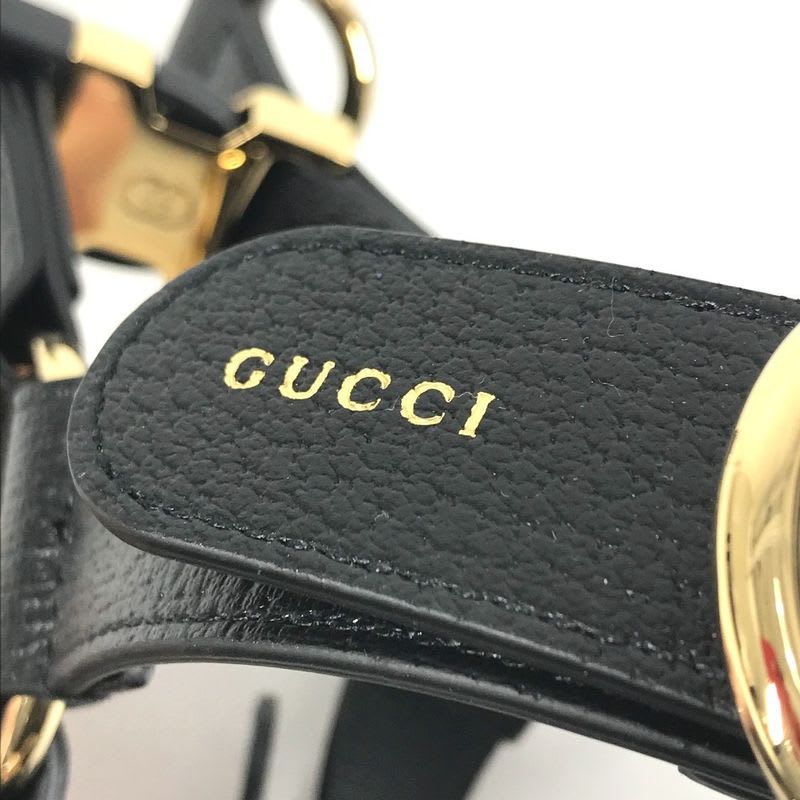 Gucci Miscellaneous Pet Harness Leather Black