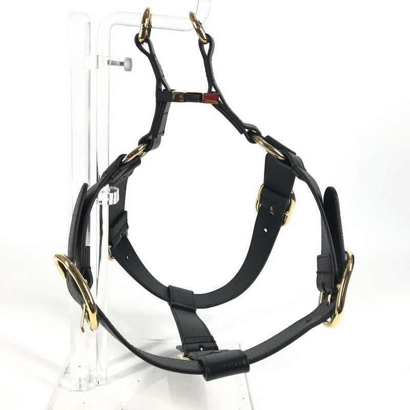 Gucci Miscellaneous Pet Harness Leather Black