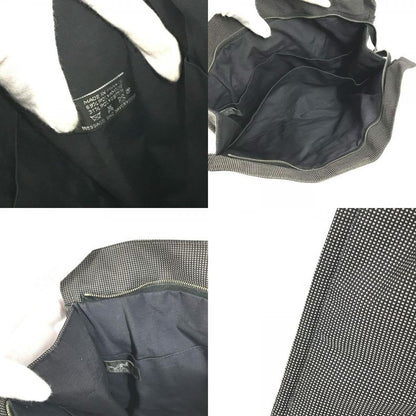 Hermes Pouch Her Line Cotton Gray