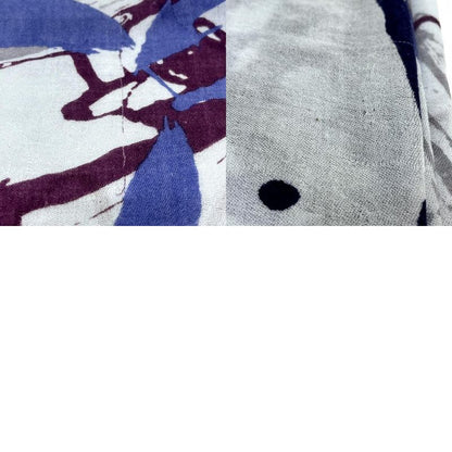Chanel Shawl No5 Perfume Cashmere Blue