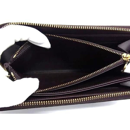 Louis Vuitton Wallet Zippy Amarant Monogram Vernis Round
