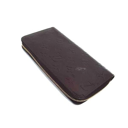 Louis Vuitton Wallet Zippy Amarant Monogram Vernis Round