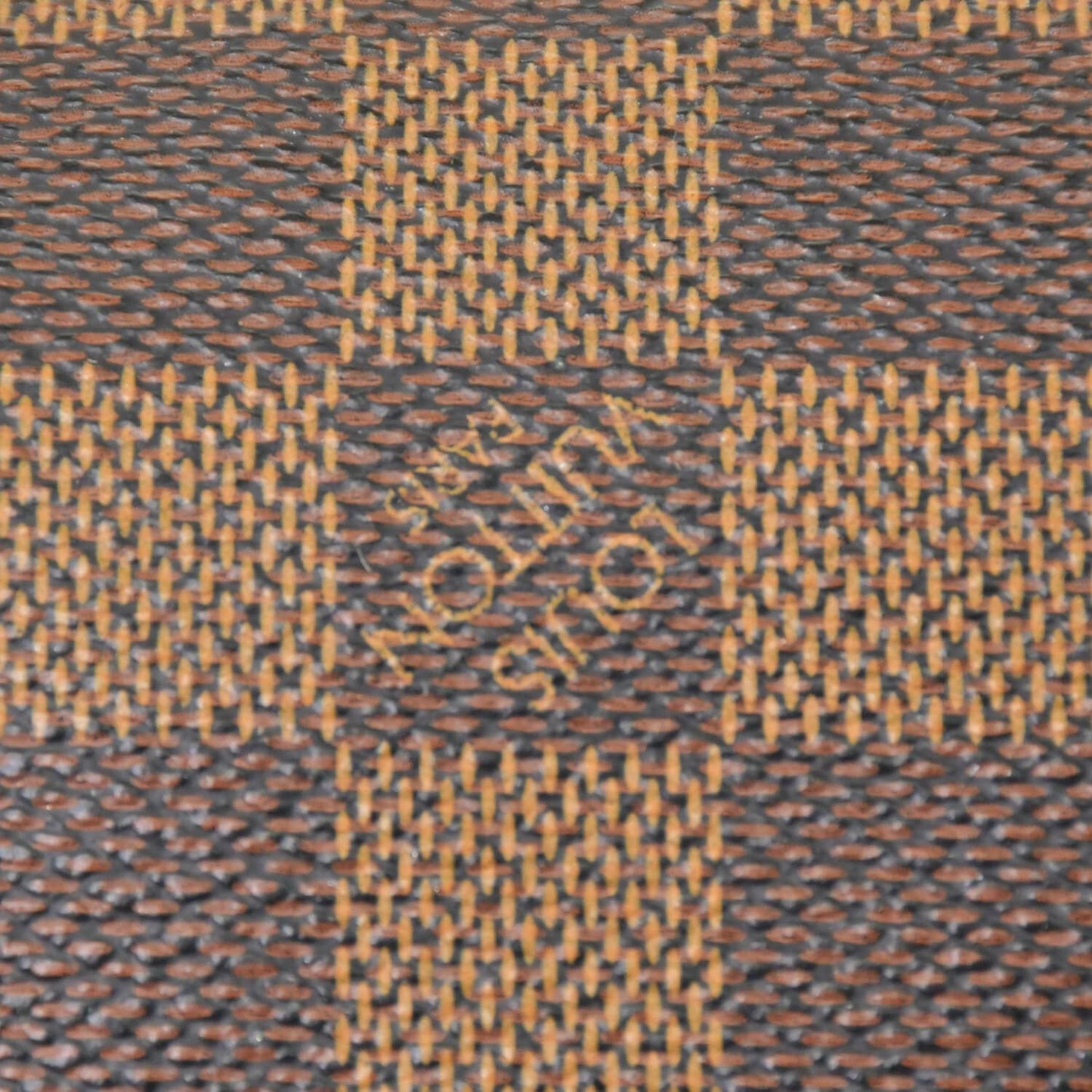 Louis Vuitton Handbag Drum Shape Tubular Damier Papillon 26 Brown Gold — view 7