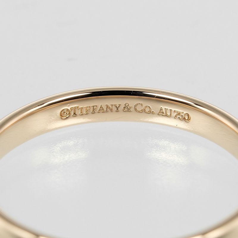 Tiffany & Co Notes Lucida 18K Pink Gold No 19 Men's 3.2 g Ring