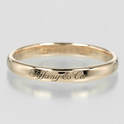 Tiffany & Co Notes Lucida 18K Pink Gold No 19 Men's 3.2 g Ring