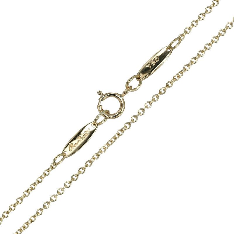Tiffany & Co Open Heart 18K Yellow Gold Women's 4.25g Necklace
