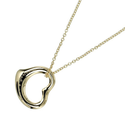 Tiffany & Co Open Heart 18K Yellow Gold Women's 4.25g Necklace
