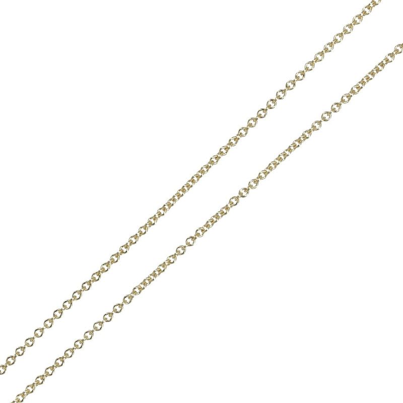 Tiffany & Co Open Heart 18K Yellow Gold Women's 4.25g Necklace
