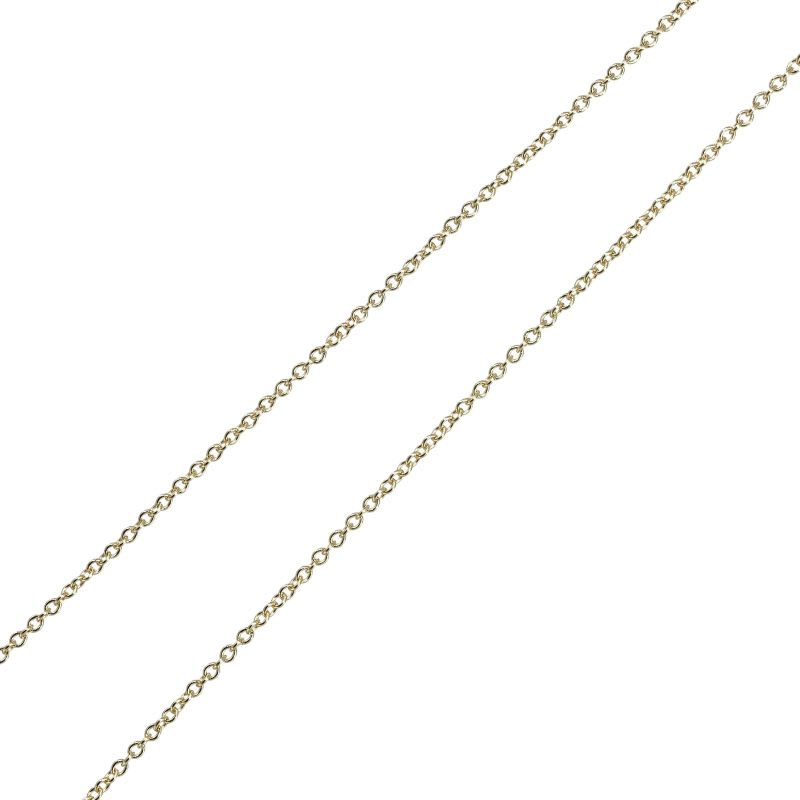 Tiffany & Co Ribbon 18K Yellow Gold Women's 2.75 g Necklace