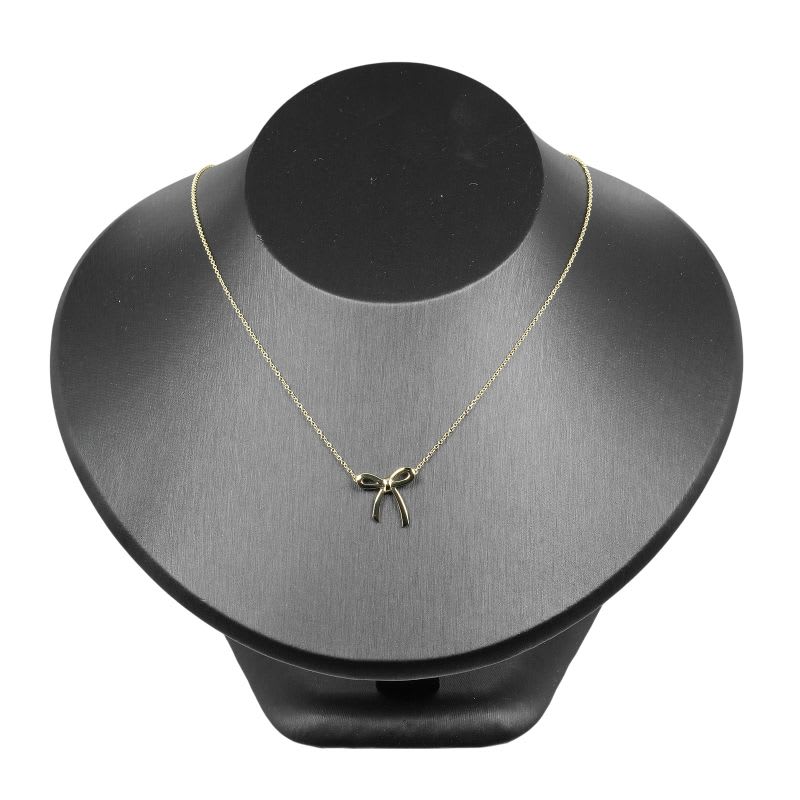 Tiffany & Co Ribbon 18K Yellow Gold Women's 2.75 g Necklace