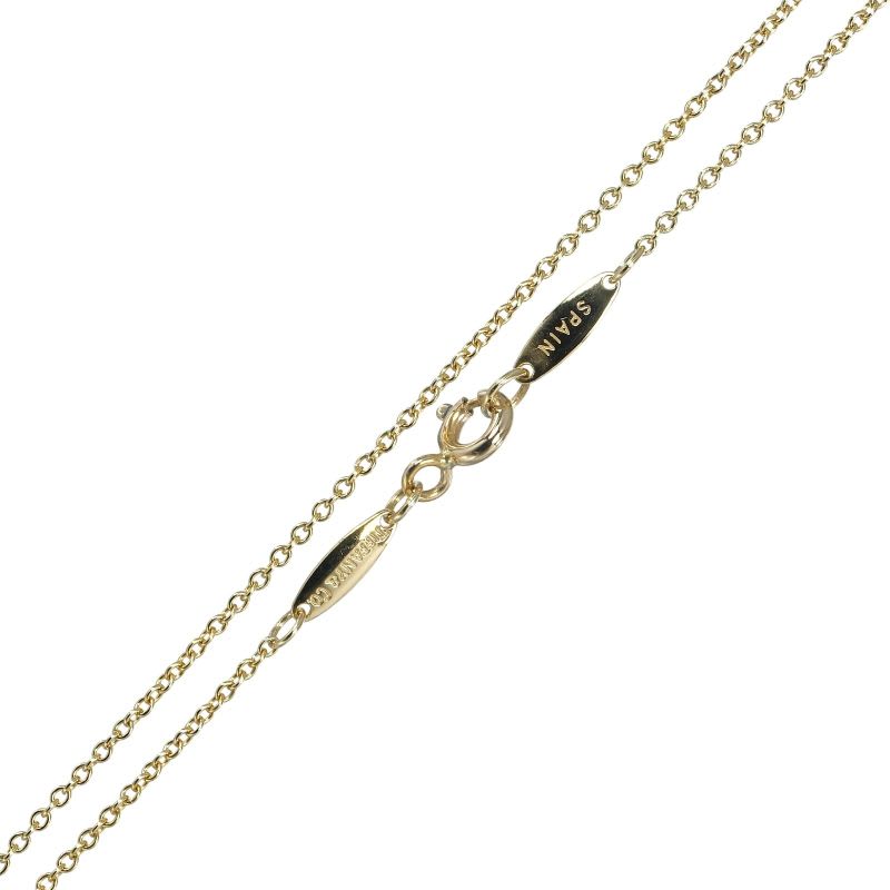 Tiffany & Co Open Heart 18K Yellow Gold Women's 4.35g Necklace