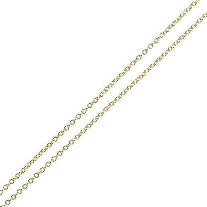 Tiffany & Co Open Heart 18K Yellow Gold Women's 4.35g Necklace