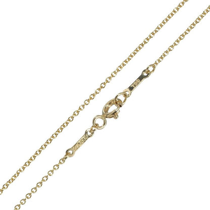 Tiffany & Co Open Heart 18K Yellow Gold Crystal Women's 4.28g