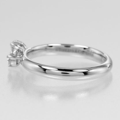 Tiffany & Co Aria Pt950 Platinum Diamond No 8 Women's 3.7 g Ring